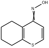 6,7-二氢苯并[B]噻吩-4(5H)-酮肟, 19995-19-8, 结构式