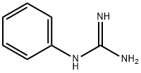 1-フェニルグアニジン 化学構造式