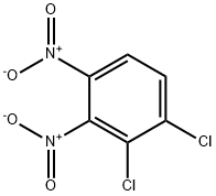 1,2-ジクロロ-3,4-ジニトロベンゼン 化学構造式