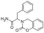 alpha-Benzyl-2-oxo-2H-1,3-benzoxazine-3(4H)-acetamide 结构式