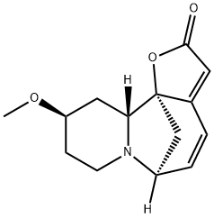 4β-メトキシセクリナン-11-オン 化学構造式