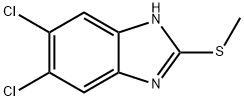 5,6-二氯苯并咪唑, 20076-54-4, 结构式