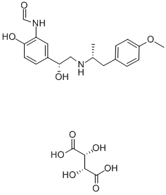 酒石酸福莫特罗, 200815-49-2, 结构式