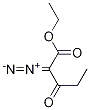Pentanoic acid, 2-diazo-3-oxo-, ethyl ester Structure