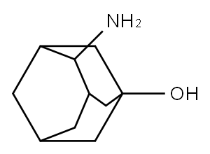4-氨基-1-羟基金刚烷盐酸盐 结构式