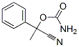 Mandelonitrile, alpha-methyl-, carbamate (ester) (8CI) Struktur
