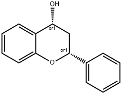 cis-Flavan-4-ol Struktur