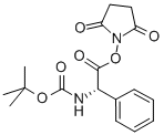 丁氧羰基- PHG-OSU, 201152-47-8, 结构式