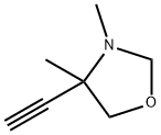 Oxazolidine, 4-ethynyl-3,4-dimethyl- (8CI) Struktur