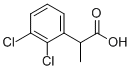 2-(2,3-二氯苯基)丙酸, 2012-77-3, 结构式