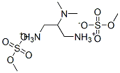 N-[(ジメチルアミノ)メチレン]-N-メチルメタンアミニウム・メチルスルファート 化学構造式