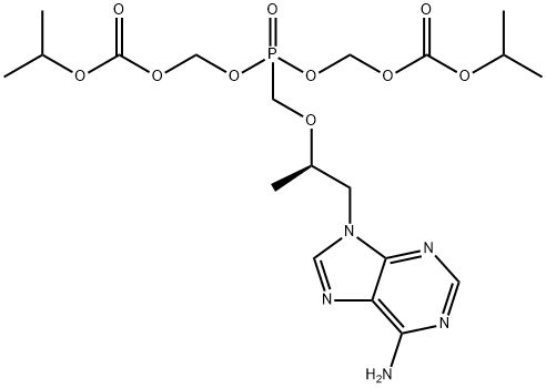 テノホビルジソプロキシル 化学構造式