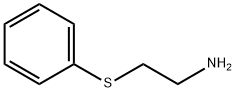 2-(フェニルチオ)エタンアミン 化学構造式