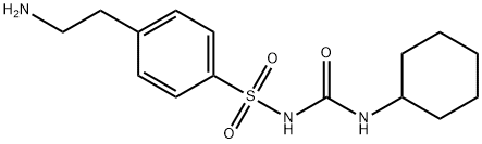 Des(5-Methylpyrazinecarbonyl) Glipizide Structure