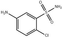 5-アミノ-2-クロロベンゼンスルホンアミド 化学構造式