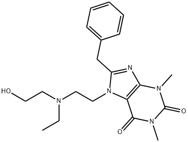 苄乙醇胺嘌呤, 2016-63-9, 结构式