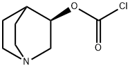 (R)-CARBONOCHLORIDIC ACID 1-AZABICYCLO[2.2.2]OCT-3-YL ESTER Structure