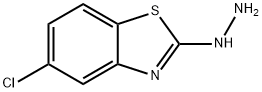 2(3H)-Benzothiazolone,5-chloro-,hydrazone(9CI) Structure