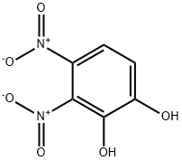 1,2-Benzenediol, 3,4-dinitro- (9CI) Structure