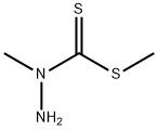 1-Methylhydrazine-1-dithiocarboxylic acid methyl ester Structure