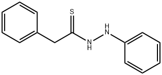 (Phenyl)thioacetic acid 2-phenyl hydrazide Structure