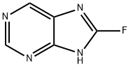 1H-Purine, 8-fluoro- (9CI) 结构式