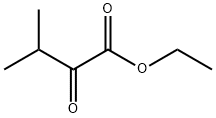 2-オキソ-3-メチルブタン酸エチル 化学構造式