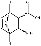Bicyclo[2.2.1]hept-5-ene-2-carboxylic acid, 3-amino-, (1S,2S,3R,4R)- (9CI) Struktur