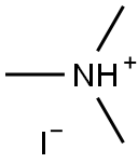 N,N-ジメチルメタンアミン・よう化水素酸塩 化学構造式
