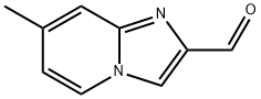 7-メチルイミダゾ[1,2-A]ピリジン-2-カルブアルデヒド 化学構造式