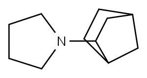 Pyrrolidine, 1-bicyclo[2.2.1]hept-2-yl-, endo- (9CI) 结构式