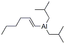 Diisobutyl[(E)-1-hexenyl] aluminum Structure