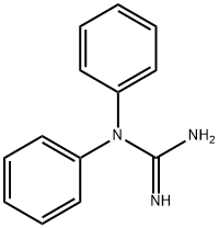 1,1-ジフェニルグアニジン 化学構造式