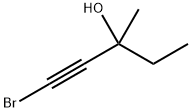 1-Bromo-3-methyl-1-pentyn-3-ol Structure