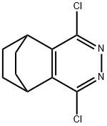 1,4-ジクロロ-5,6,7,8-テトラヒドロ-5,8-エタノフタラジン 化学構造式