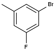 3-溴-5-氟甲苯 结构式