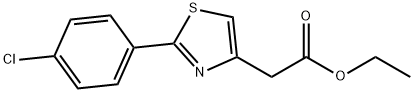 2-(4-chlorophenyl)-4-thiazoleacetic acid ethyl ester|2-(4-氯苯基)噻唑-4-乙酸乙酯