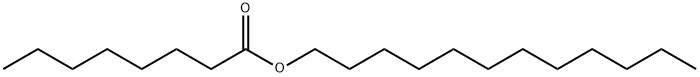 十二烷基辛酸酯 结构式