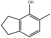 5-methylindan-4-ol  Struktur