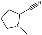 RAC 1-METHYL-PYRROLIDINE-2-CARBONITRILE Structure