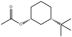 cis-3-tert-butylcyclohexyl acetate Structure