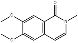 1-Oxo-2-methyl-6,7-dimethoxy-1,2-dihydroisoquinoline Struktur