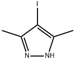 4-ヨード-3,5-ジメチルピラゾール 化学構造式