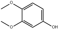 3,4-二甲氧基苯酚, 2033-89-8, 结构式