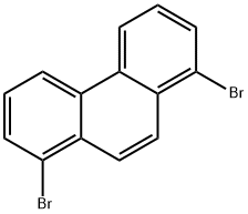 1,8-二溴菲 结构式