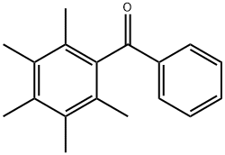 2,3,4,5,6-五甲基苯甲酮 结构式