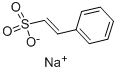 β-スチレンスルホン酸 ナトリウム 化学構造式