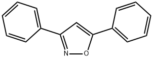 3,5-ジフェニルイソオキサゾール 化学構造式