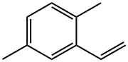 1-ビニル-2,5-ジメチルベンゼン 化学構造式