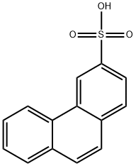 3-フェナントレンスルホン酸 化学構造式